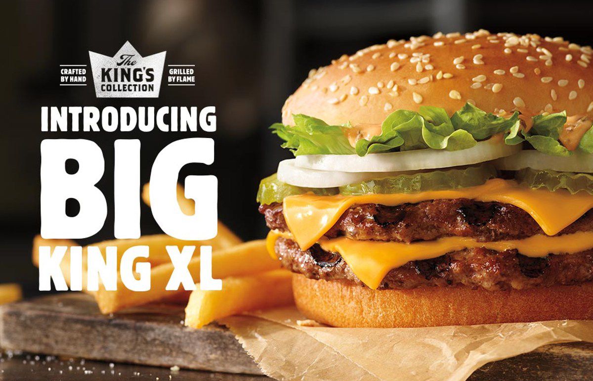 Big King XL Makes its Mark Again at Burger King for a Limited Time Only 