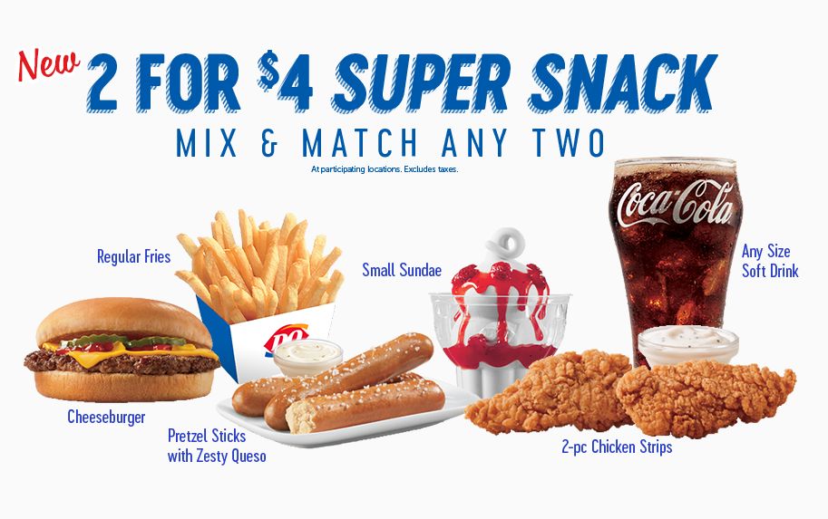 Save Big with the 2 for $4 Super Snack Menu Every Day at Dairy Queen 
