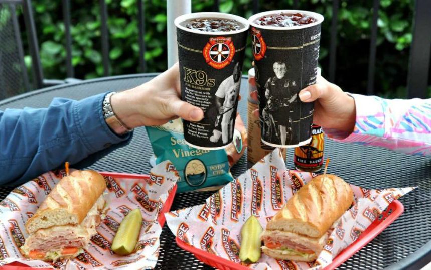 Free Large Drink with Sub Purchase When you Download the Firehouse Subs App and/or Create an Online Account