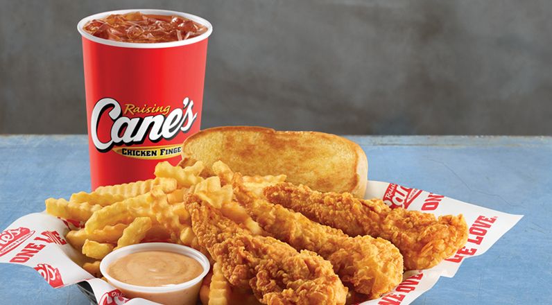 For a Limited Time Get a Free Box Combo at Raising Cane's when you Join the Caniac Club and Register your Card