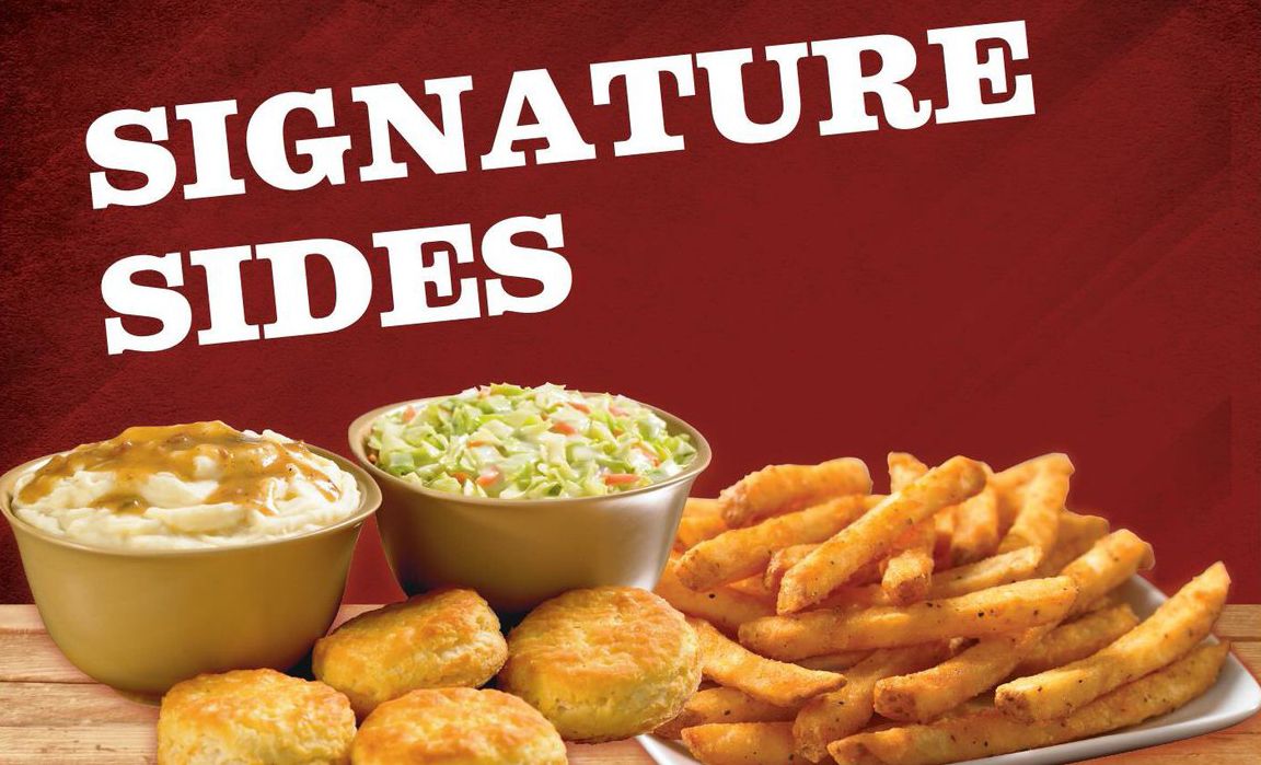 Free Large Side with Purchase of a Qualifying Family Meal at Popeyes for a Limited Time