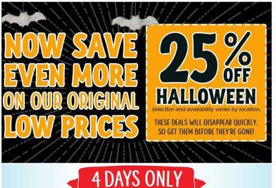 Tuesday Morning Weekly Ad Flyer October 22 to October 25