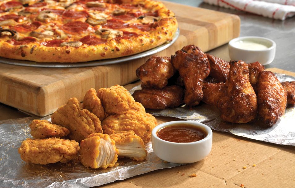 New 10 Piece Chicken Wings Available for $7.99 with Carryout at Domino's Pizza 