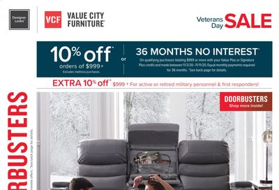 American Signature Furniture Weekly Ad Flyer November 3 to November 11