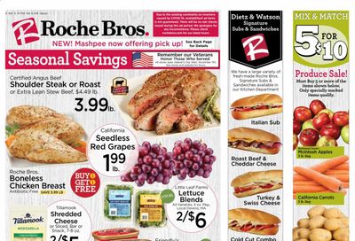 Roche Bros. (MA) Weekly Ad Flyer November 6 to November 12