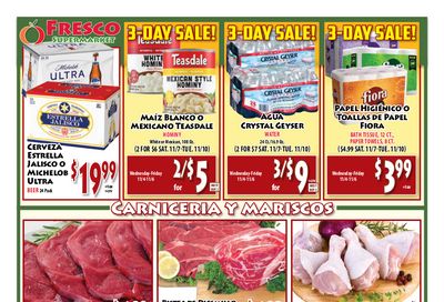Fresco Supermarket Weekly Ad Flyer November 4 to November 10, 2020
