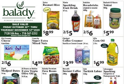 Balady Weekly Ad Flyer October 30 to November 12, 2020