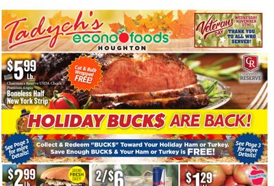 Tadych's Weekly Ad Flyer November 9 to November 15