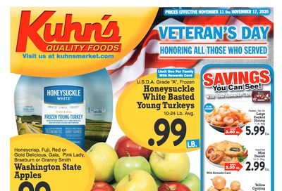 Kuhn's Weekly Ad Flyer November 11 to November 17, 2020