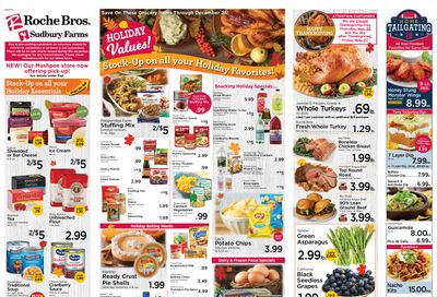 Roche Bros Supermarkets Weekly Ad Flyer November 13 to November 19, 2020