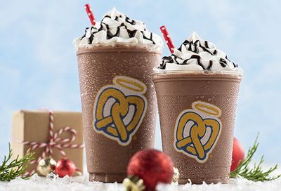 Hot Chocolate Frost Back for the Holidays at Auntie Anne's Pretzels