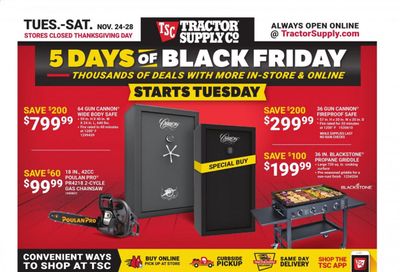 Tractor Supply Co. Weekly Ad Flyer November 24 to November 28