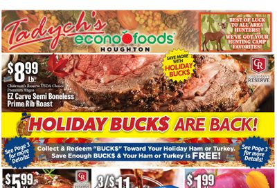 Tadych's Weekly Ad Flyer November 16 to November 22, 2020