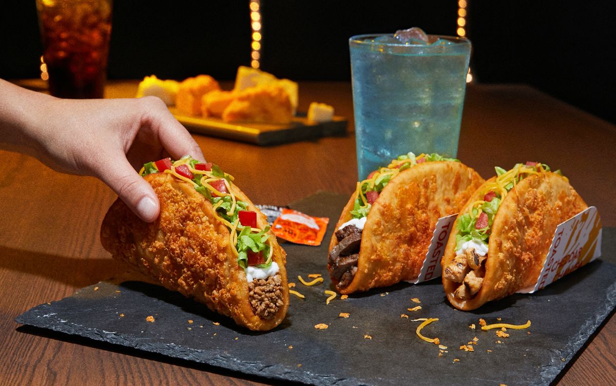 The Toasted Cheddar Chalupa is Back by Popular Demand at Taco Bell for a Limited Time Only