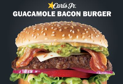 Guacamole Bacon Angus Thickburger Arrives at Carl's Jr. for a Limited Time
