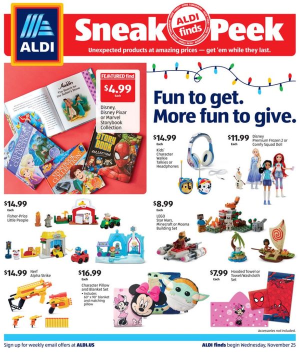 Aldi Weekly Ad Flyer (11/25/20 – 12/1/20): Early Aldi Ad Preview Sneak Peek