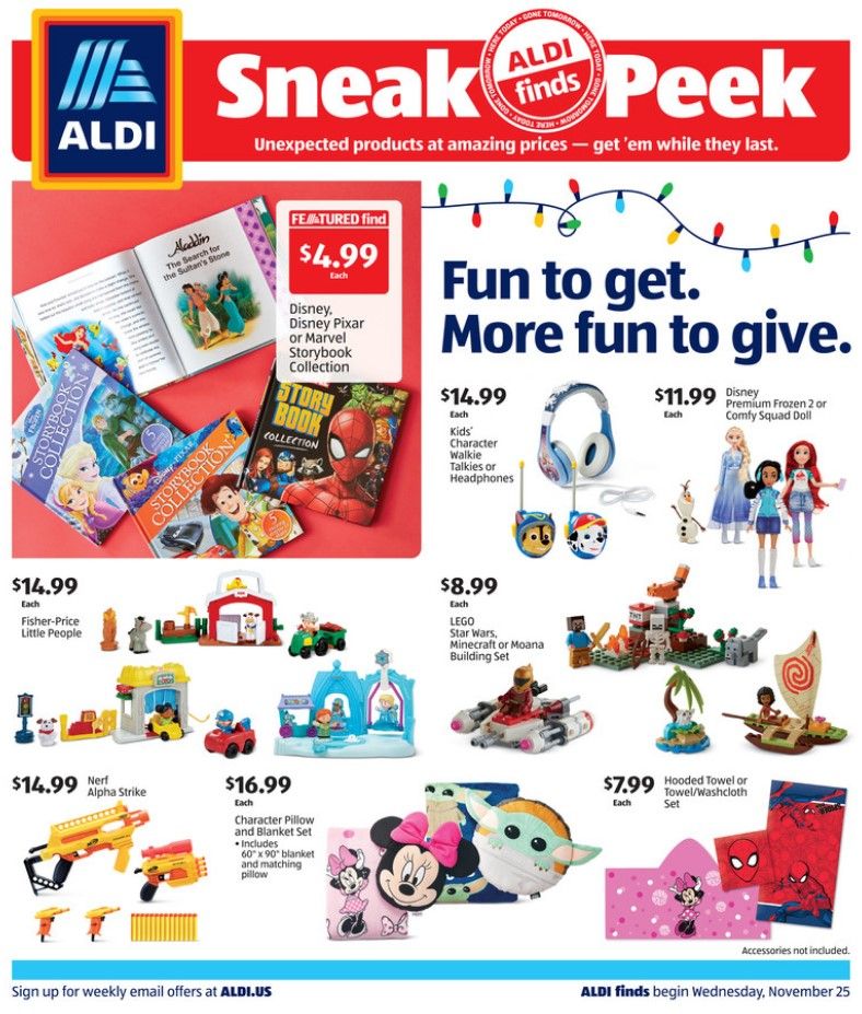 Aldi Weekly Ad Flyer (11/25/20 12/1/20) Early Aldi Ad Preview Sneak Peek