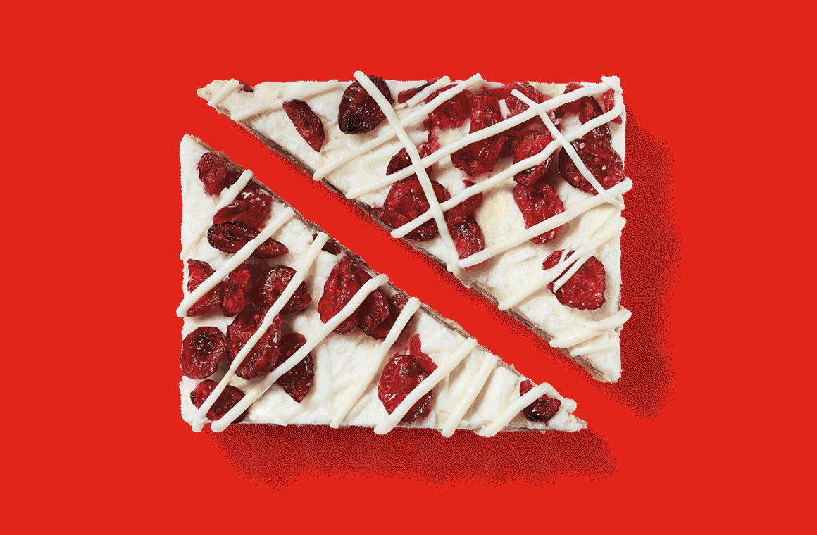 Starbucks Introduces the Holiday Themed Cranberry Bliss Bar