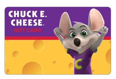 Buy a $50 Chuck E. Cheese Online Gift Card and Receive a $10 Bonus Card for Free 