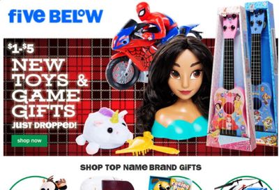 Five Below Weekly Ad Flyer November 24 to December 1