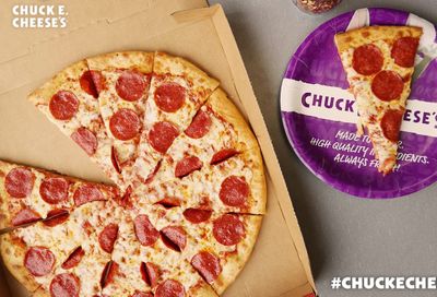 2 for Tuesdays Special Offered In Restaurant at Chuck E. Cheese: Get 2 Large Pizzas for $22 