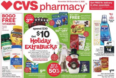 CVS Pharmacy Weekly Ad Flyer November 29 to December 5