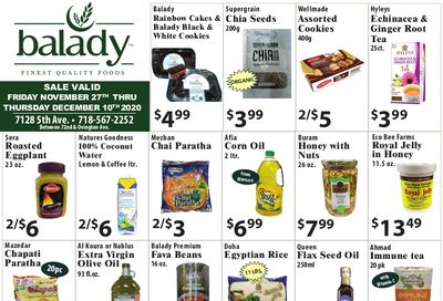 Balady 2 Week Sale Ad Flyer November 27 to December 10, 2020