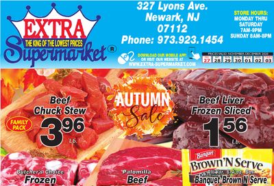 Extra Supermarket Weekly Ad Flyer November 27 to December 3, 2020