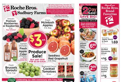 Roche Bros. Supermarkets Weekly Ad Flyer November 27 to December 3, 2020