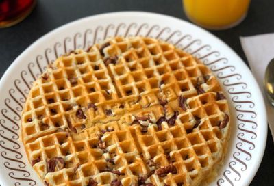 Waffle House Features their Signature Pecan Waffles