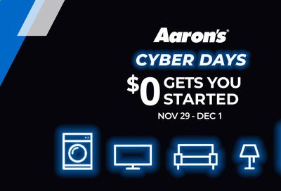 Aaron's Weekly Ad Flyer November 29 to December 1