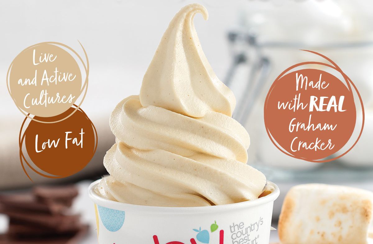 TCBY Features Popular Graham Cracker Soft Serve Frozen Yogurt