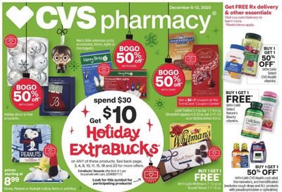 CVS Pharmacy Weekly Ad Flyer December 6 to December 12