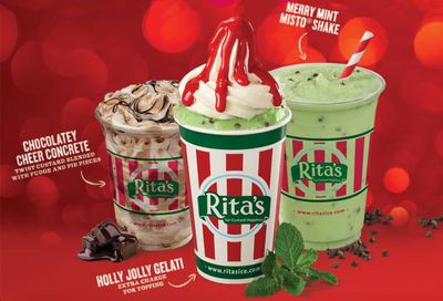 Rita's Italian Ice Launches New Trio of Tasty Holiday Treats Including the Chocolatey Cheer Concrete