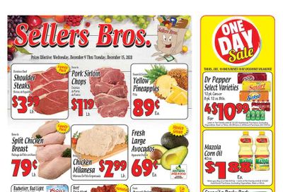 Sellers Bros Weekly Ad Flyer December 9 to December 15, 2020