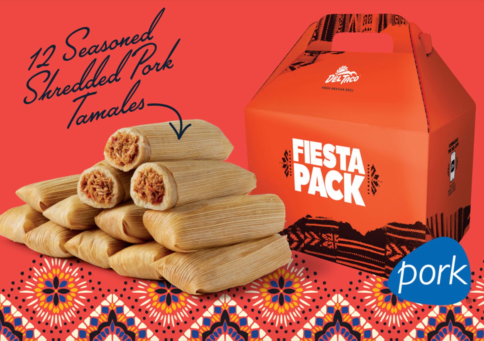 New Limited Time Tamale Fiesta Packs Available at Select Del Taco