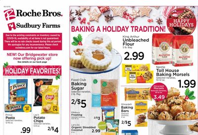 Roche Bros. (MA) Weekly Ad Flyer December 11 to December 17