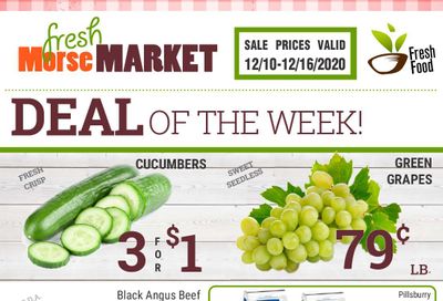 Morse Fresh Market Weekly Ad Flyer December 10 to December 16, 2020