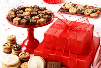 Limited Time Sale on Select Cookie Towers and Tins Online at Mrs. Fields 