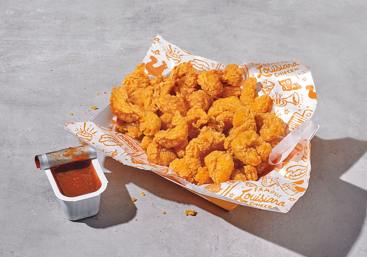 Get 2.99 Popcorn Shrimp Through the Popeyes site for a Limited Time