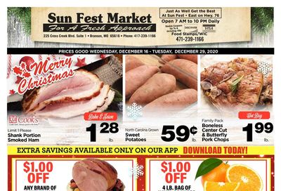 G&W Foods Christmas Holiday Weekly Ad Flyer December 16 to December 29, 2020