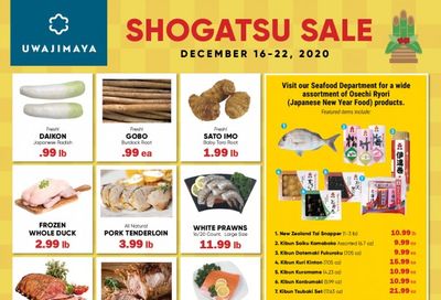 Uwajimaya Shogatsu Weekly Ad Flyer December 16 to December 22, 2020