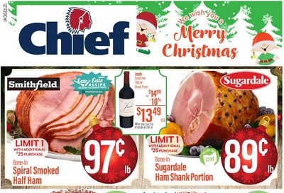 Chief Christmas Holiday Sales Ad Flyer December 17 to December 27, 2020