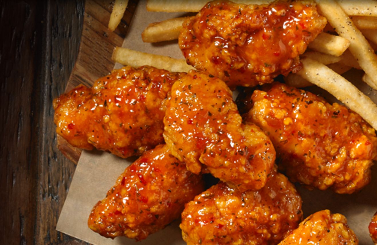 15/15 Bundle with Chicken Wings and Fries Introduced at Buffalo Wild Wings for $29.99