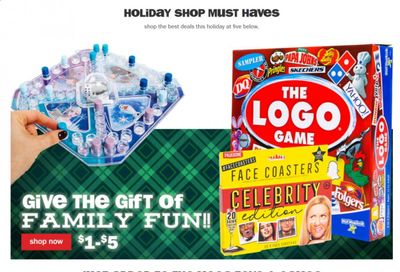 Five Below Weekly Ad Flyer December 21 to December 28