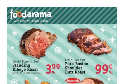 Foodarama Holiday Weekly Ad Flyer December 23 to December 29, 2020