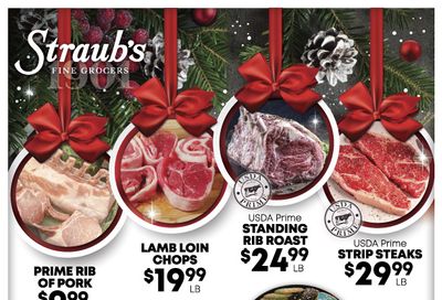 Straub's Holiday Weekly Sales Ad Flyer December 21 to December 27, 2020