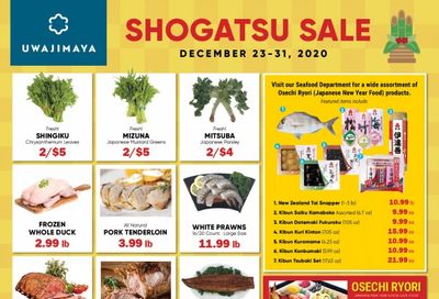 Uwajimaya Shogatsu Sale Weekly Ad Flyer December 23 to December 31, 2020