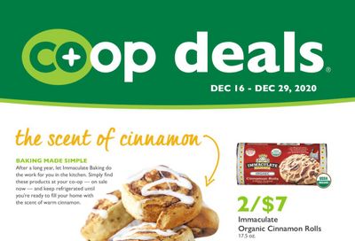 Wheatsville Food Coop Holiday Weekly Ad Flyer December 16 to December 29, 2020