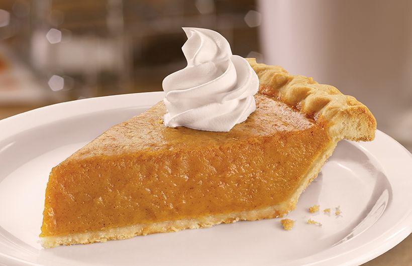 Pumpkin and Pecan Pies Now Available for the Holidays at Denny's